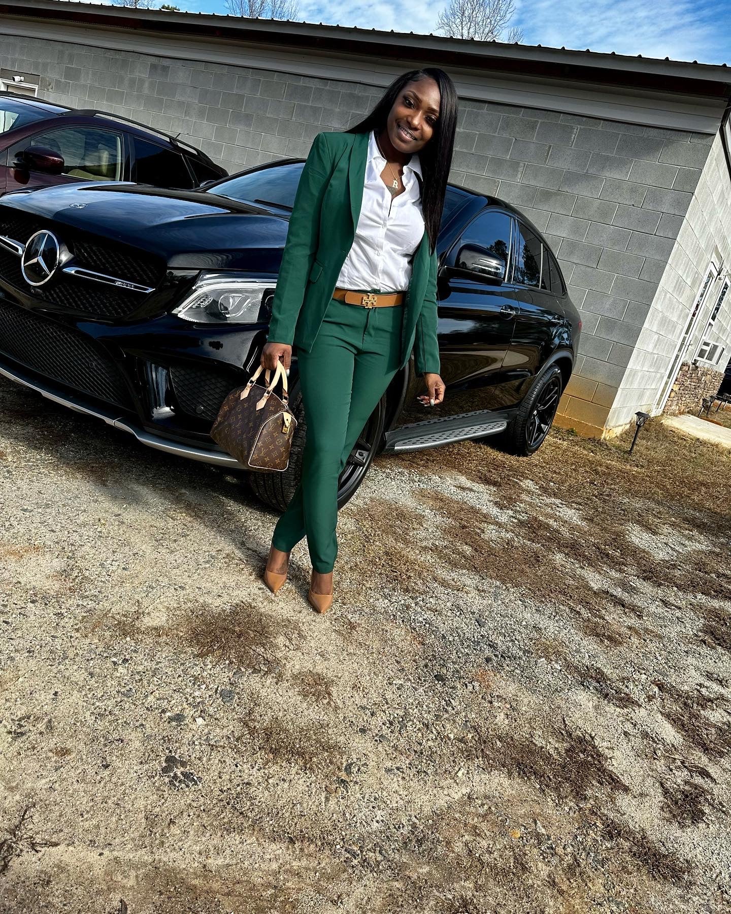 Business Is Business (Hunter Green)-RESTOCKED