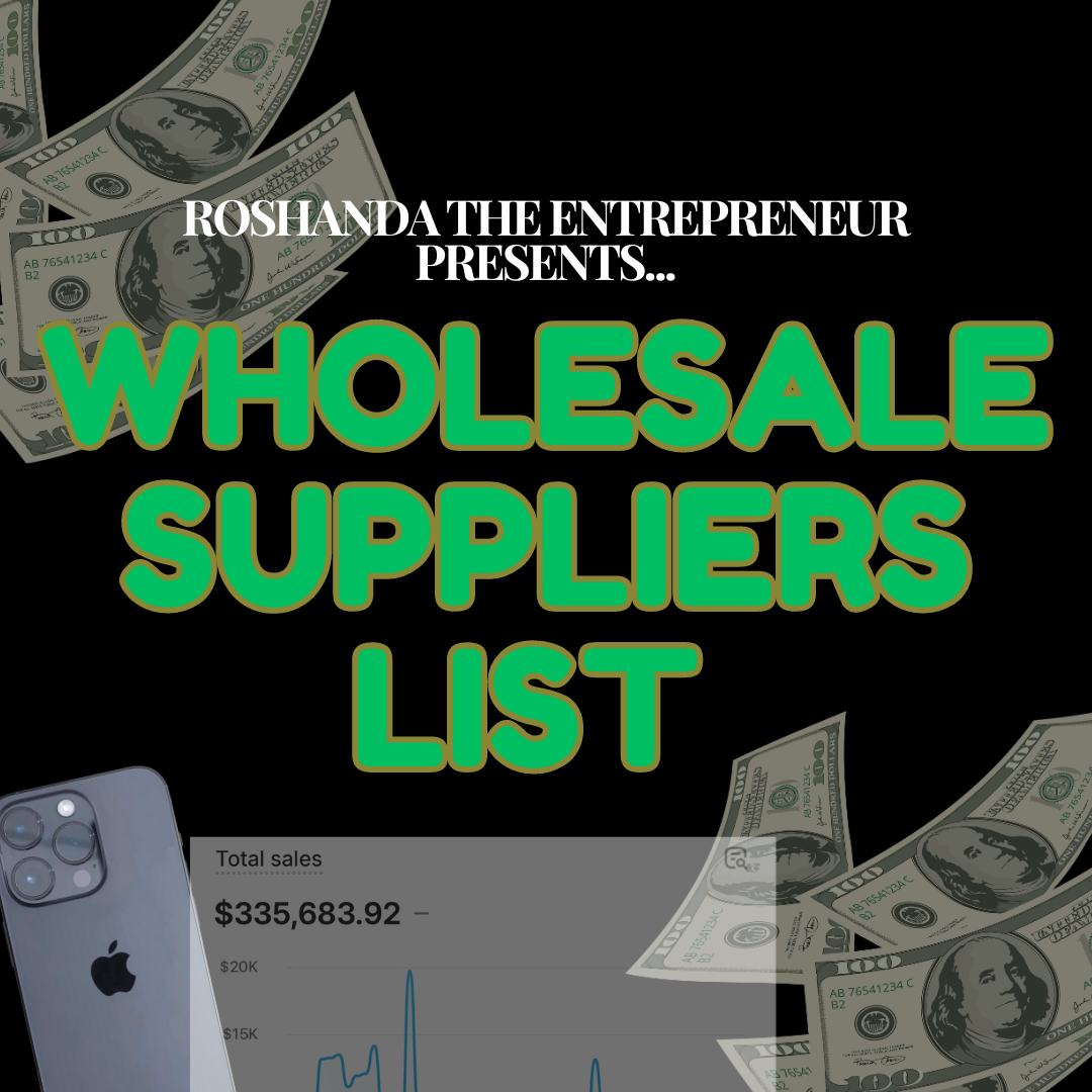 Wholesale Supplier's List