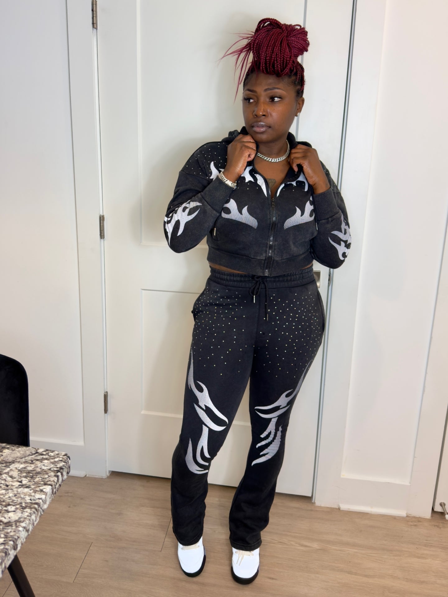 Rockstar Flame Pant Set