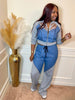 Denim Zipper Set