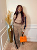 Wide Leg Stripe Set