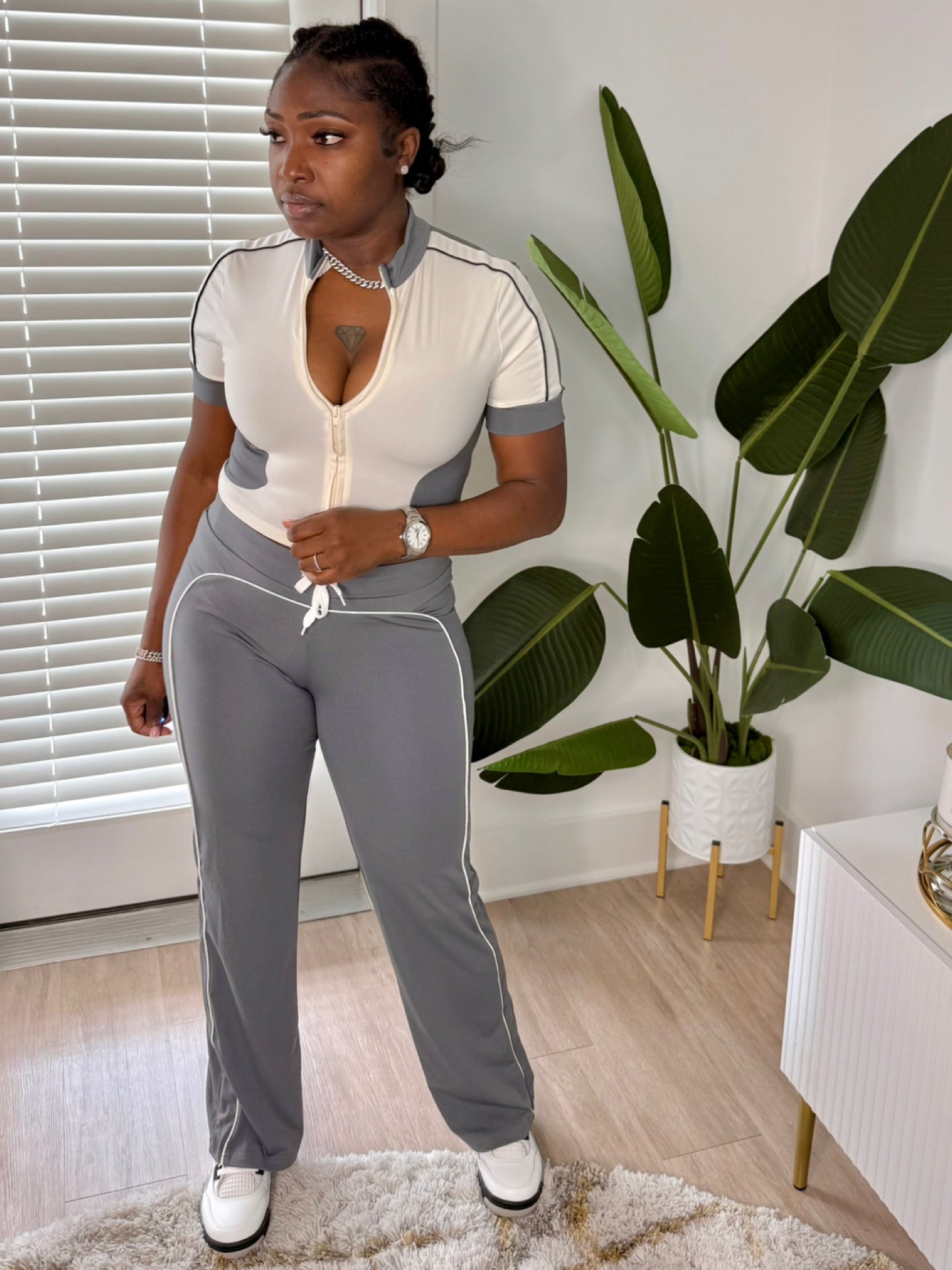 Contract Pant Set (Ivory)