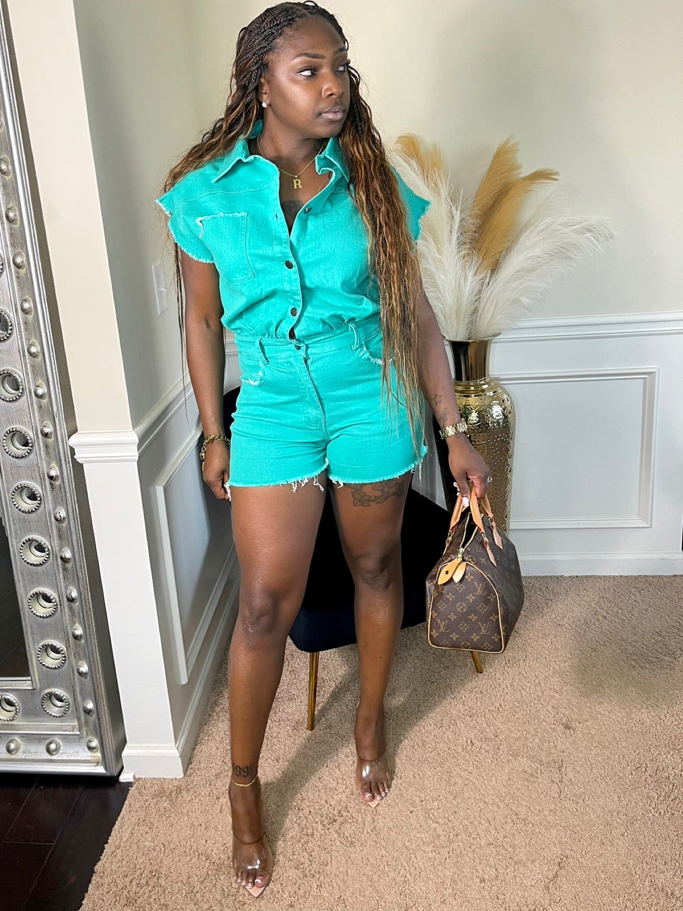 Jade Romper