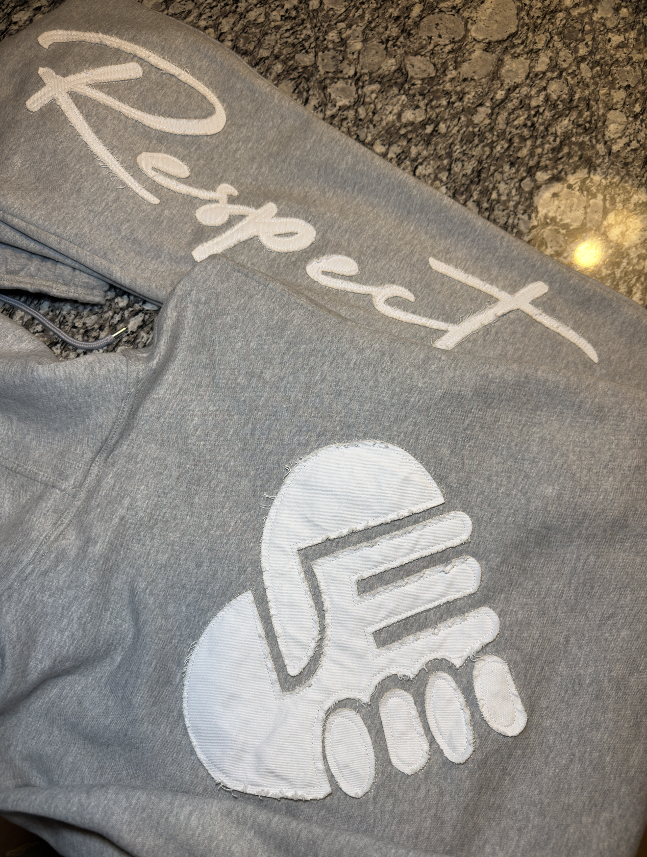 Respect F/W '25 Distressed Jogger Set (Grey)