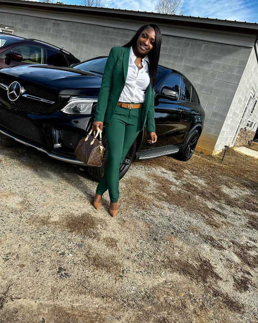 Business Is Business (Hunter Green)-RESTOCKED