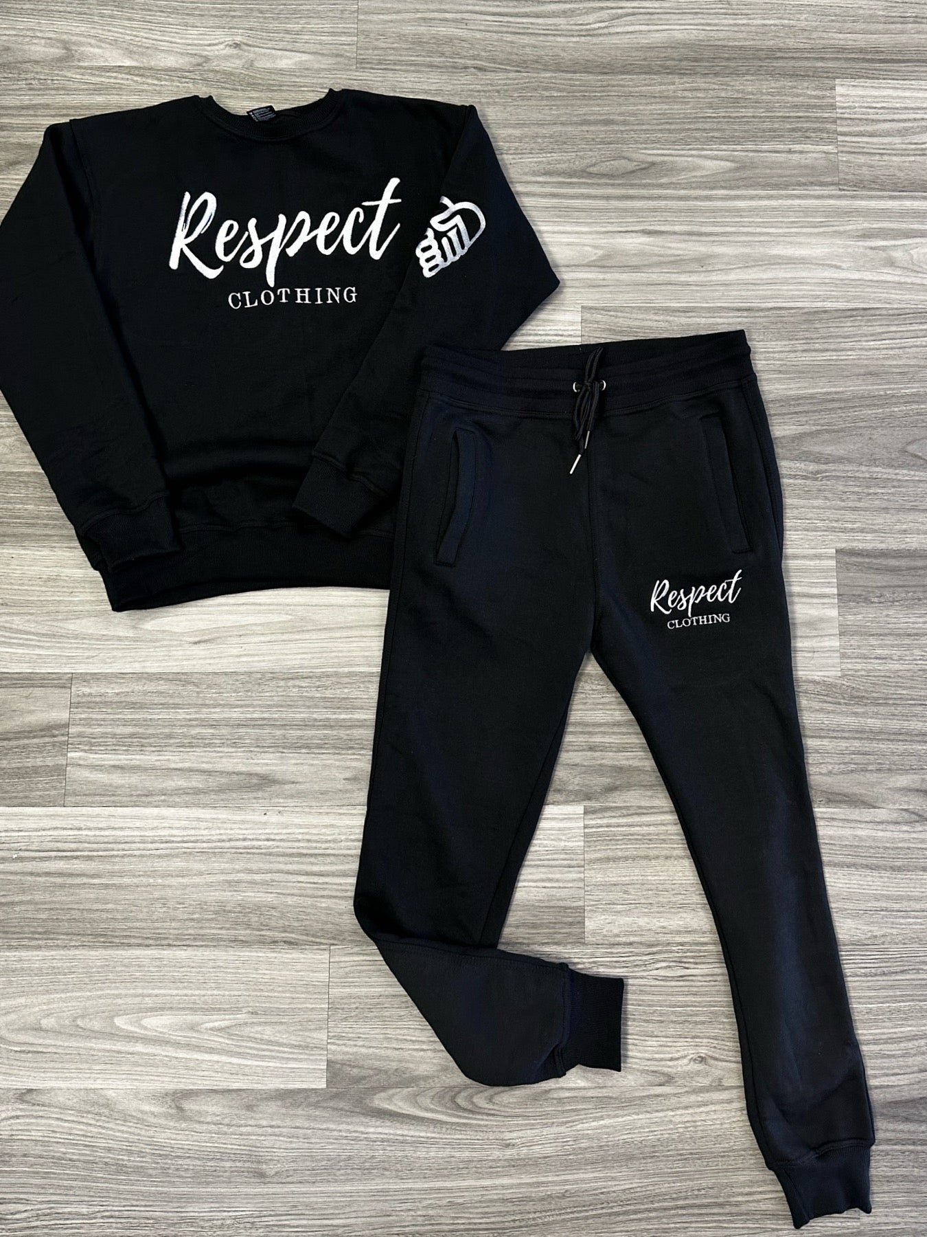 RC Bold Logo Joggers (Black/White)